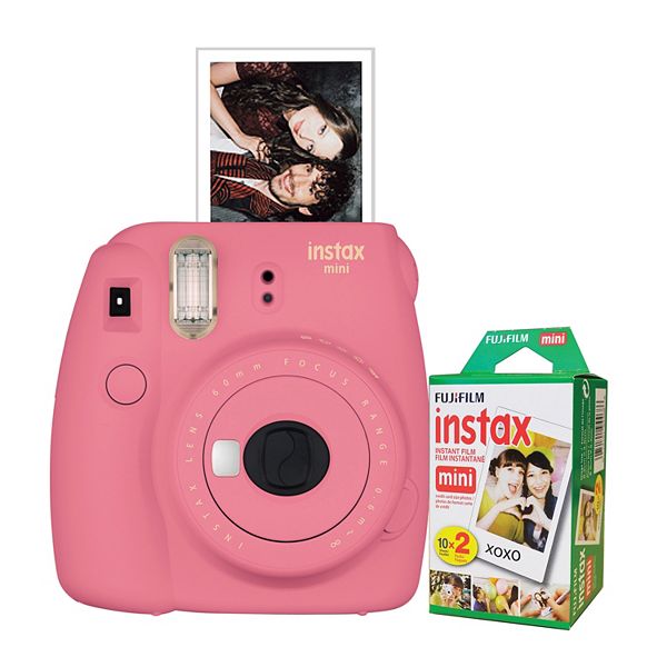 Fujifilm Instax Mini 9 Instant Camera Bundle With Exposure Film