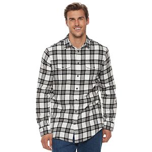 Big & Tall SONOMA Goods for Life™ Supersoft Stretch Flannel Shirt