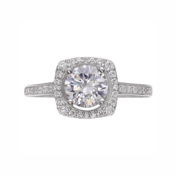 Kohl's cubic clearance zirconia engagement rings