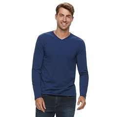 Men's Fanatics Branded Powder Blue Los Angeles Chargers Second Wind Raglan V-Neck T-Shirt