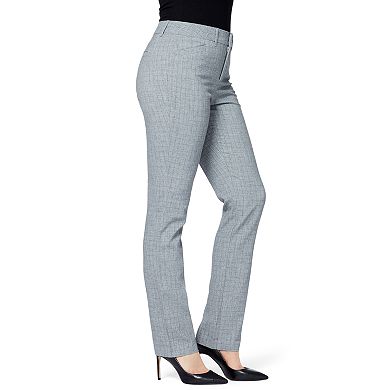 Women's Gloria Vanderbilt Haven Microtech Straight-Leg Dress Pants