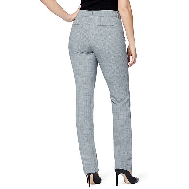 Women's Gloria Vanderbilt Haven Microtech Straight-Leg Dress Pants 