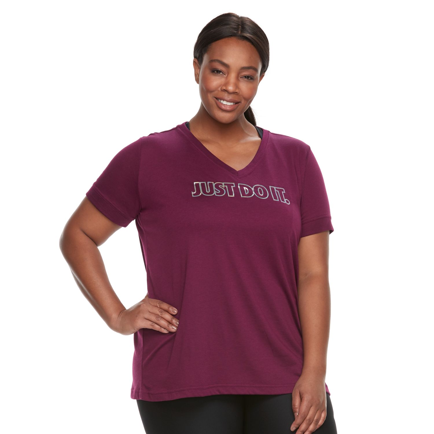 just do it nike shirt women's