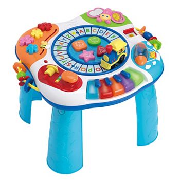 winfun letter train & piano activity table