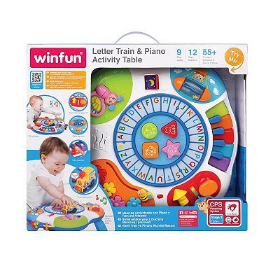 Winfun Letter Train & Piano Activity Table