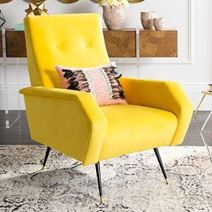 Safavieh Aida Velvet Accent Chair
