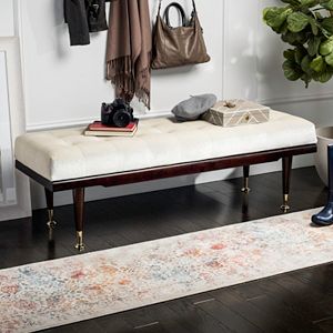 Safavieh Elita Velvet Bench