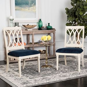 Safavieh Selena Velvet Dining Chair 2-piece Set
