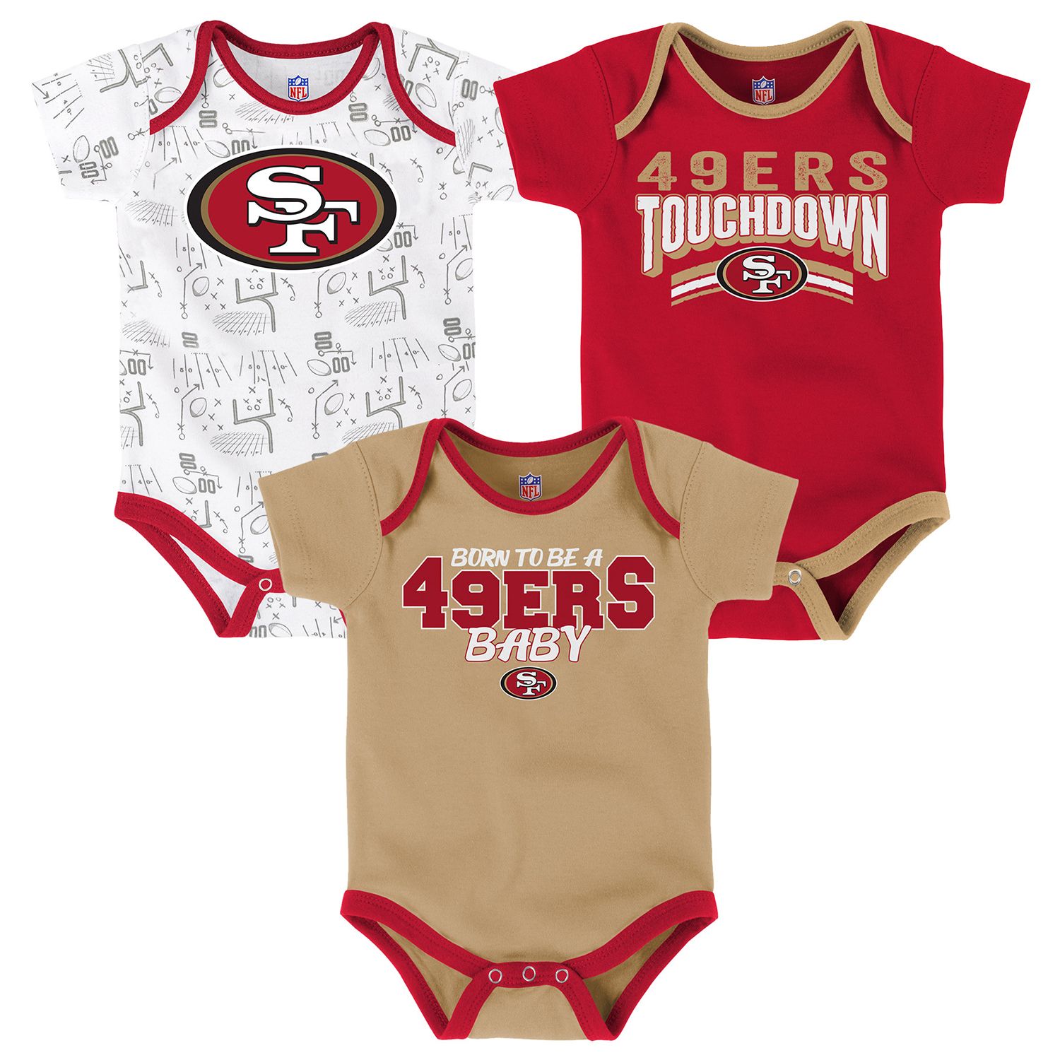 san francisco 49ers baby jersey