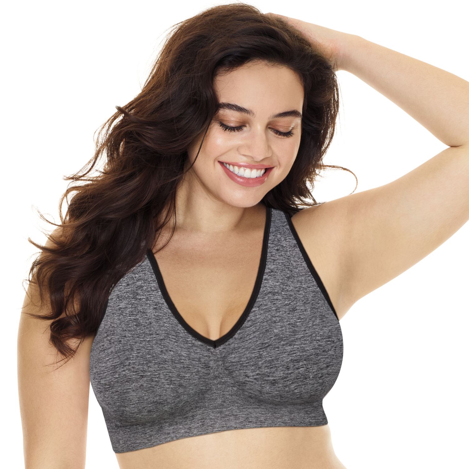 plus size racer back bra