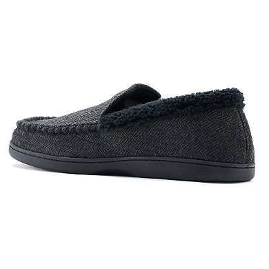 Men's Urban Pipeline™ Herringbone Moccasin Slippers