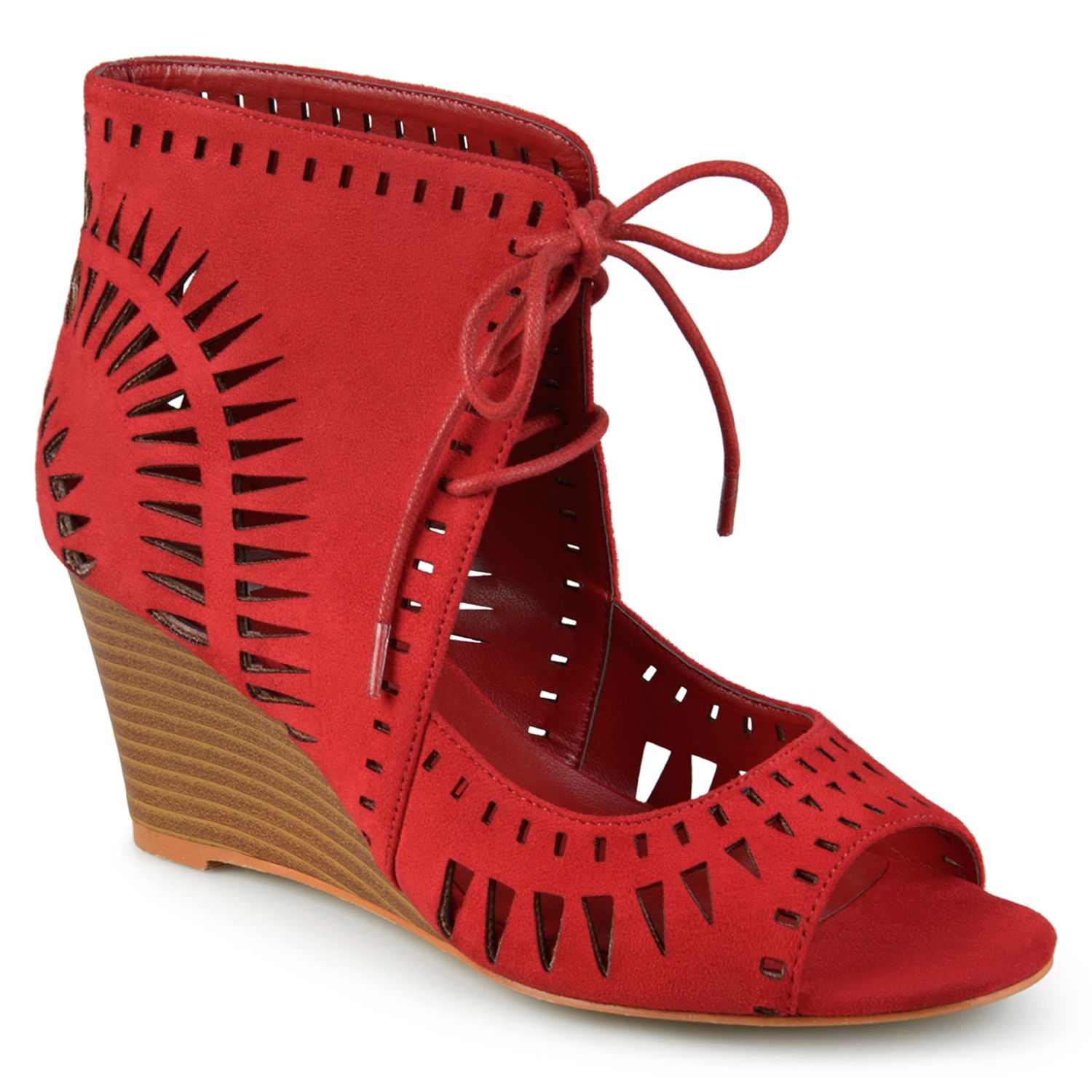 journee collection kedzie wedge sandal