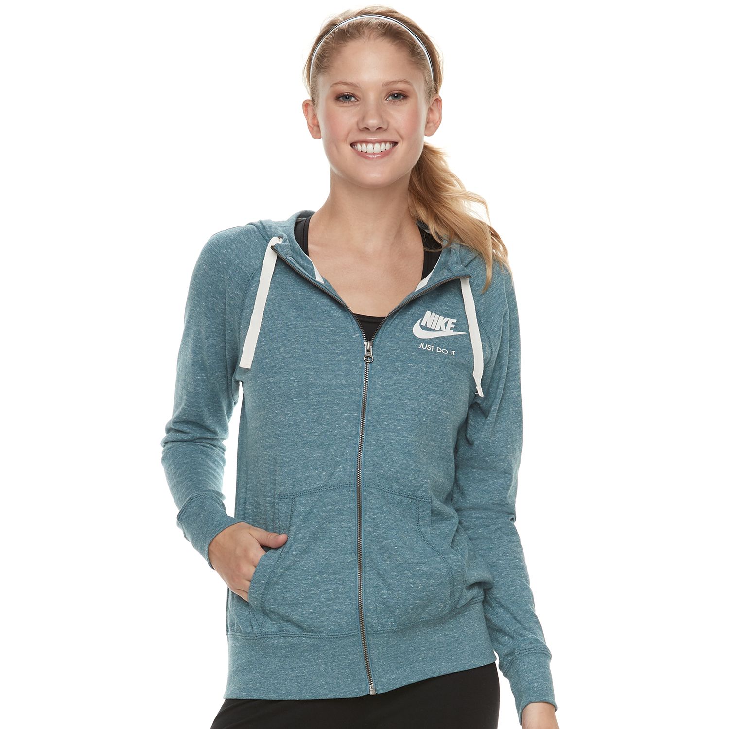 kohls nike womens zip up hoodie