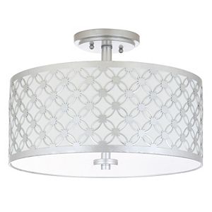 Safavieh Hutch Semi-Flush Mount Retro Ceiling Lamp