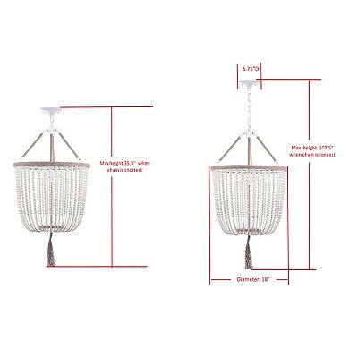 Safavieh Angie Beaded Chandelier