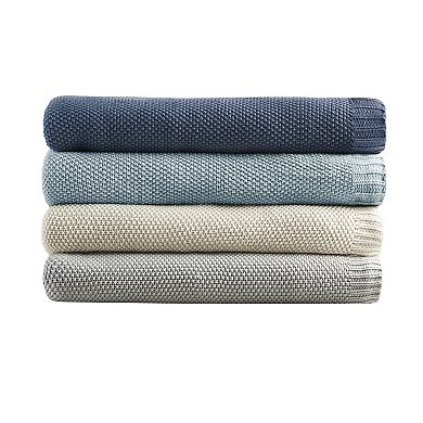 INK+IVY Bree Ultra Soft Knit Blanket