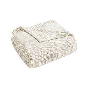 INK+IVY Bree Ultra Soft Knit Bed Blanket