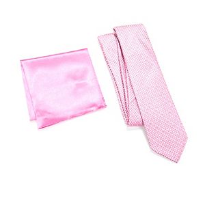 Men's Croft & Barrow® Patterned Tie & Pocket Square Set