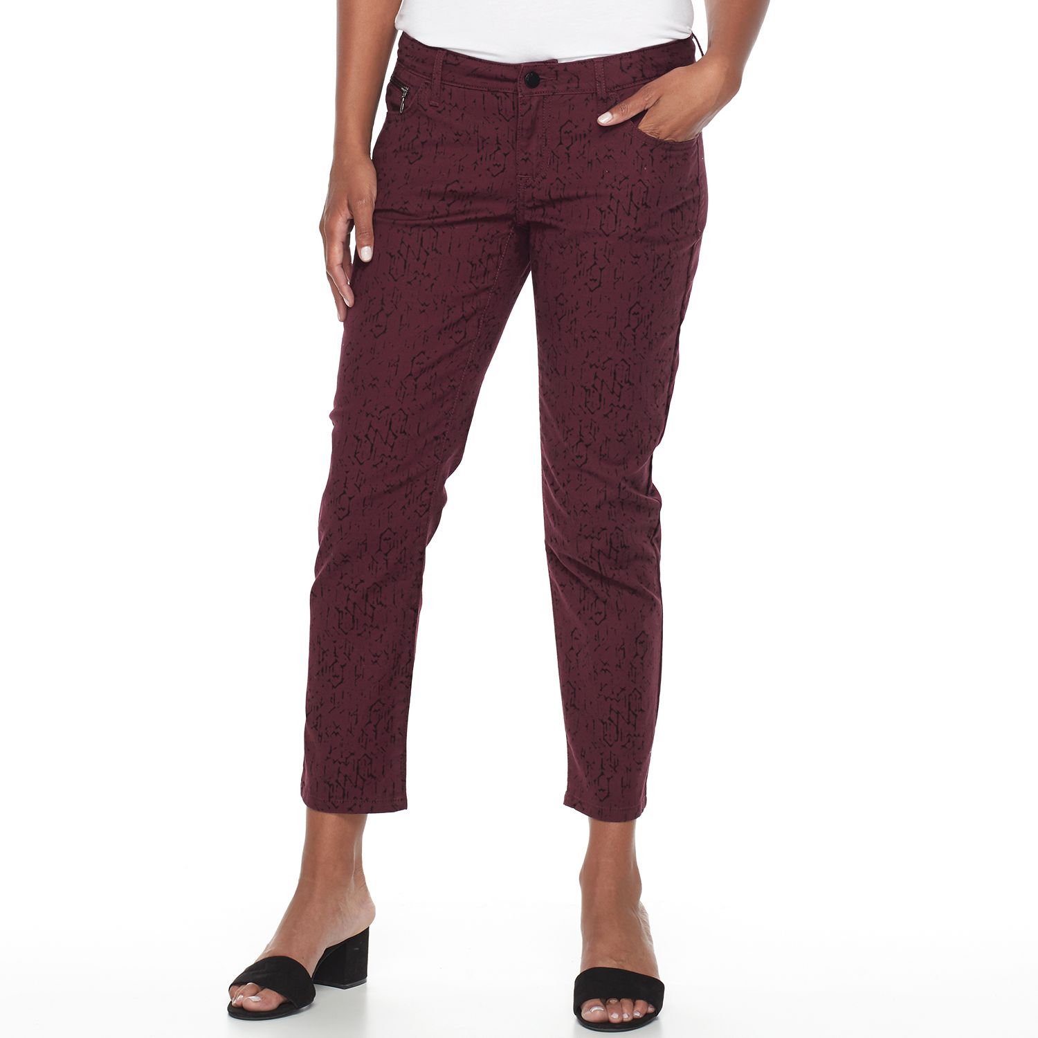 color block jeans womens