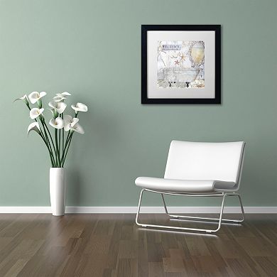 Trademark Fine Art Beach House I Matted Framed Wall Art