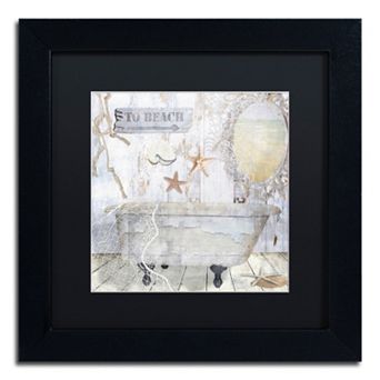 Trademark Fine Art Beach House I Matted Framed Wall Art
