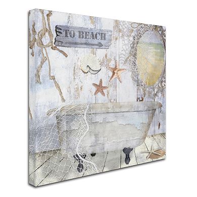 Trademark Fine Art Beach House I Canvas Wall Art