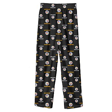 Boys 6-14 Pittsburgh Steelers Team Logo Pajama Set