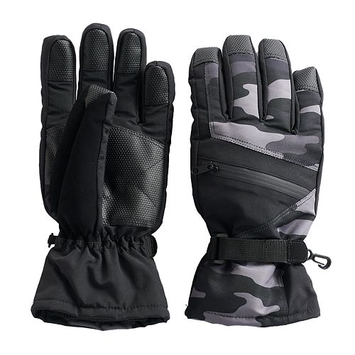 Men's Tek Gear®® HeatTek Thinsulate Touchscreen Ski Gloves