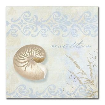 Trademark Fine Art She Sells Seashells I Canvas Wall Art
