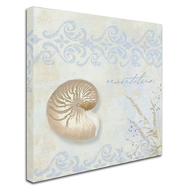 Trademark Fine Art She Sells Seashells I Canvas Wall Art