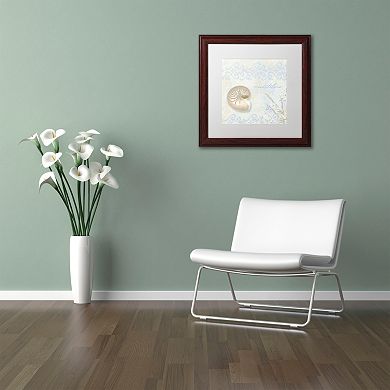 Trademark Fine Art She Sells Seashells I Matted Framed Wall Art