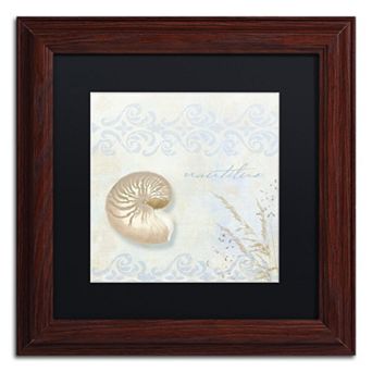 Trademark Fine Art She Sells Seashells I Matted Framed Wall Art