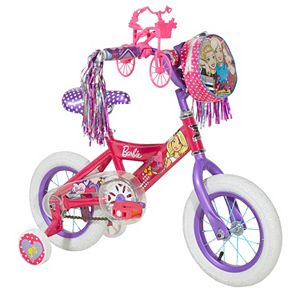 Girls Barbie 12-Inch Training Wheel Bike by Dynacraft