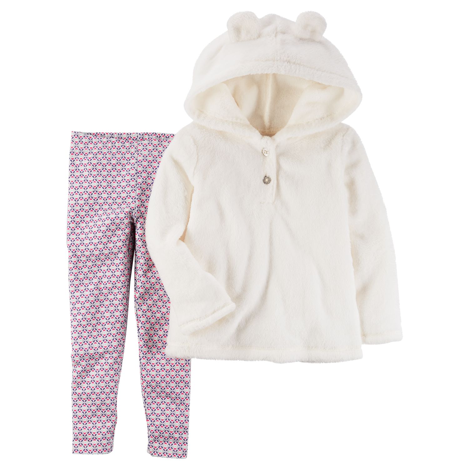 toddler girl sherpa hoodie