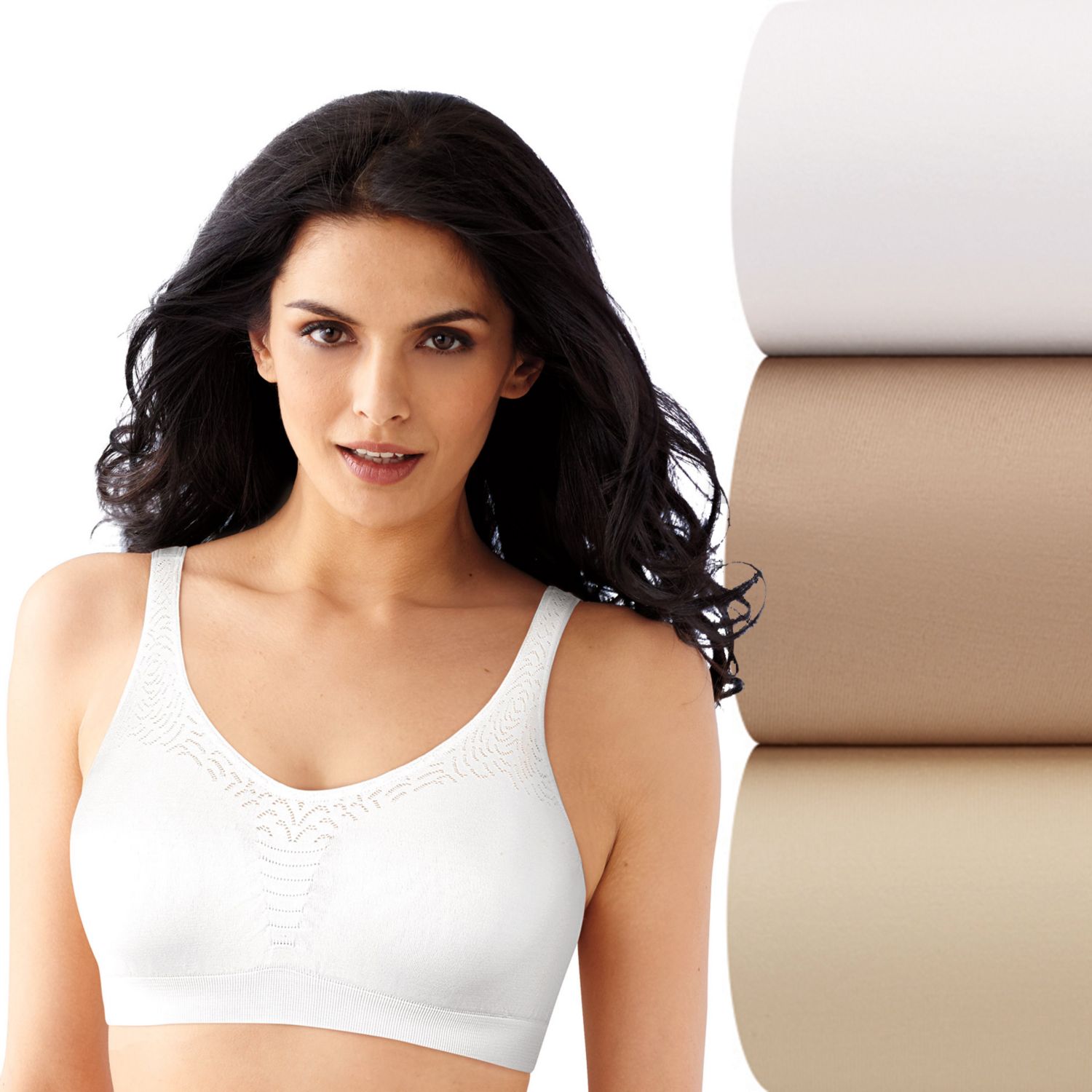 seamless crop top bra