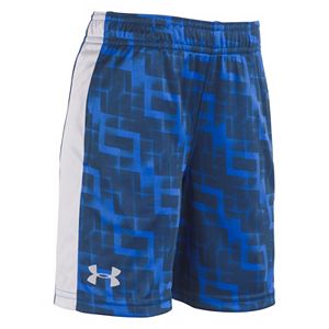 Toddler Boy Under Armour Interval Printed Shorts!