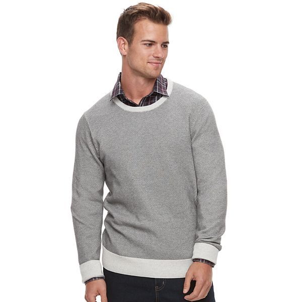 Kohls mens crew outlet neck sweaters