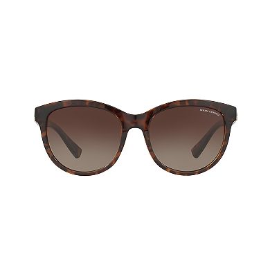 Armani Exchange AX4051S 55mm Square Gradient Sunglasses