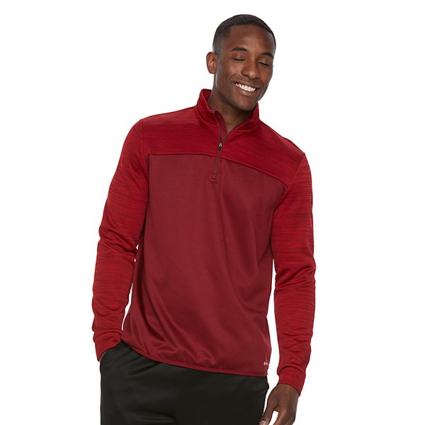 Men's Tek Gear® Space-Dyed WarmTek Quarter-Zip Fleece