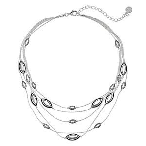 Dana Buchman Marquise Multi Strand Necklace