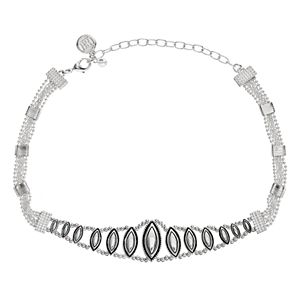 Dana Buchman Graduated Marquise Choker Necklace