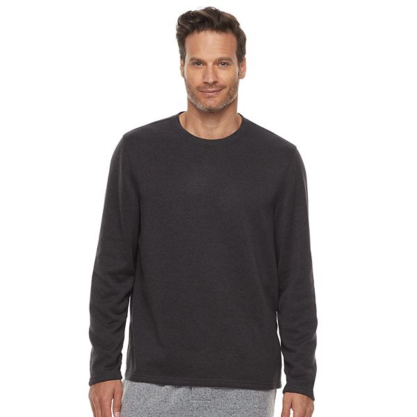 Men's Croft & Barrow® Ultra Soft Fleece Crewneck Sleep Tee