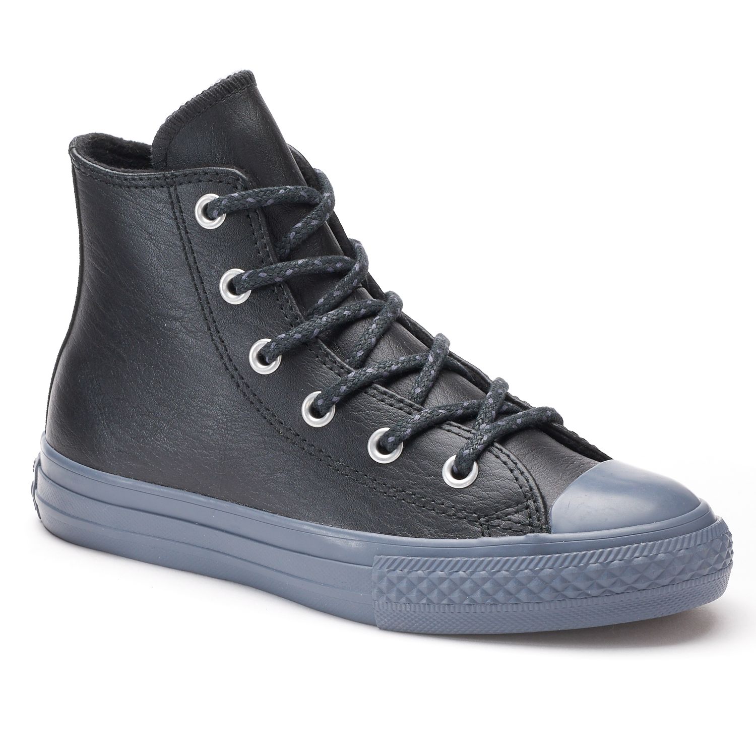 childrens leather converse high tops