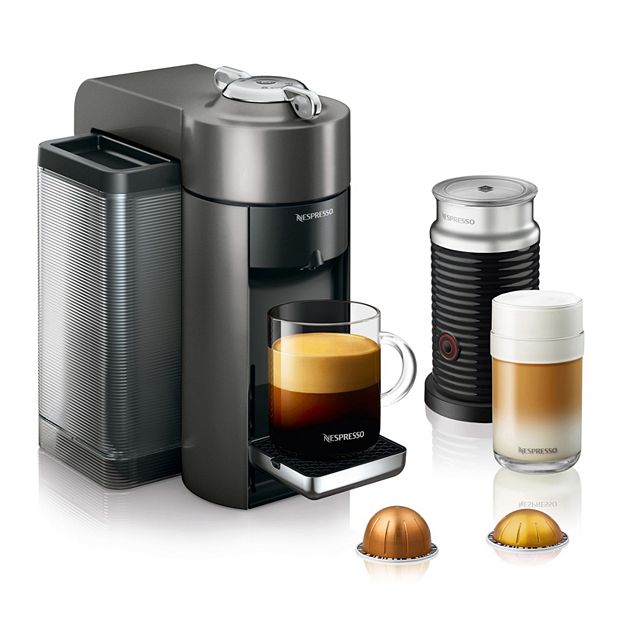 Nespresso Vertuo Coffee & Espresso Machine with Aeroccino Milk Frother by  DeLonghi
