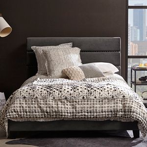 Pulaski Adjustable Channel Stitch Upholstered Queen Bed