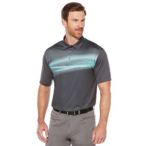 Men's Grand Slam Regular-Fit Wave Sublimated Driflow Performance Golf Polo