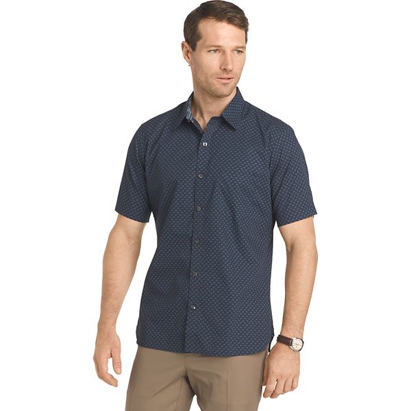 Men's Van Heusen Slim-Fit Never Tuck Button-Down Shirt