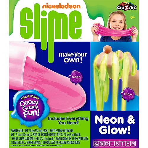 Nickelodeon Slime- Make Your Own, Neon & Glow Slime!