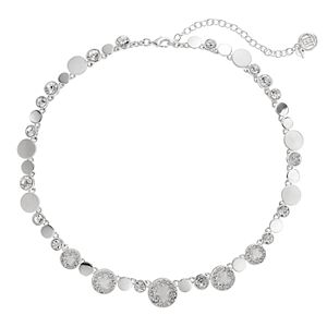 Dana Buchman Simulated Crystal Disc Station Necklace