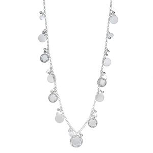 Dana Buchman Long Shaky Disc Necklace